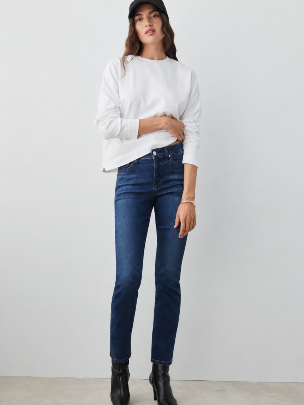AYR The Stir Slim Straight Leg Jean Obsessed Wash Size 29
